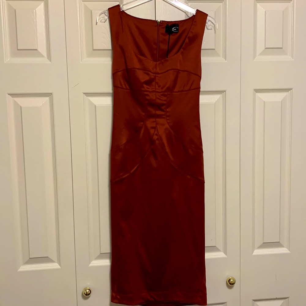 JUSTcavalli authentic maroon dress size 38